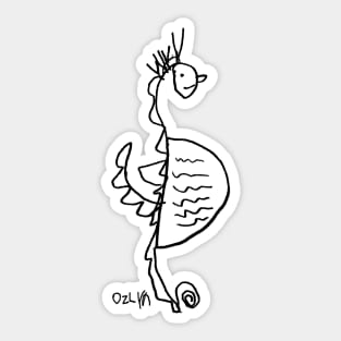 Seahorse Sticker